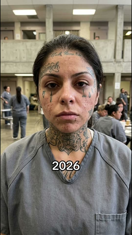 Prisoner's glow-up transformation