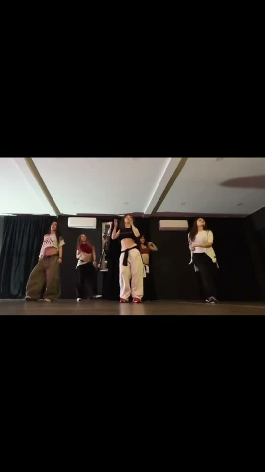 Group of women dancing