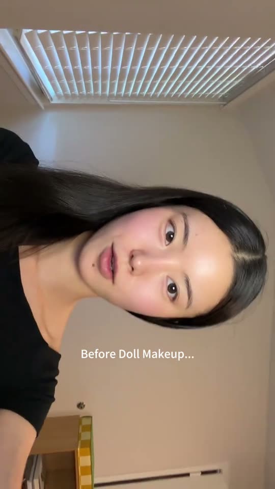 Doll makeup transformation