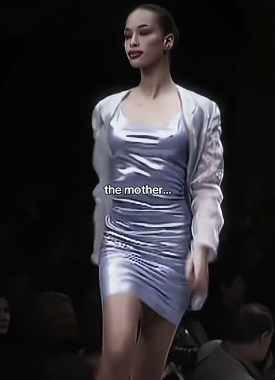 Model walks the runway
