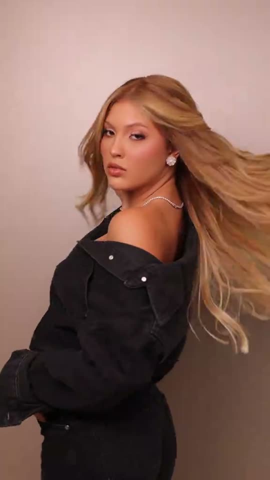 Hair flip to new look