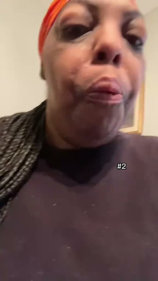 Woman's glow-up transformation