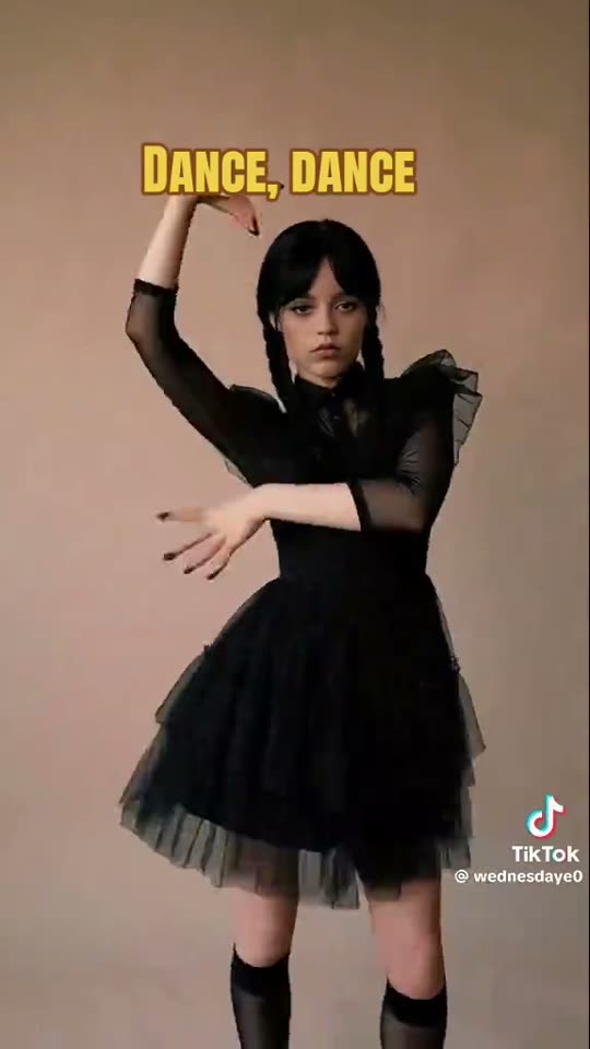 Woman performs Wednesday dance