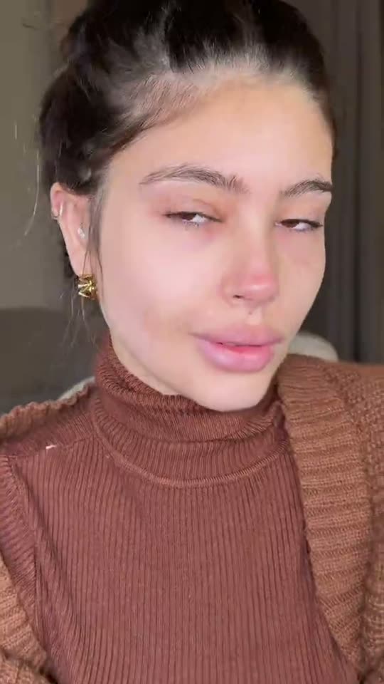 Makeup transformation with a smile