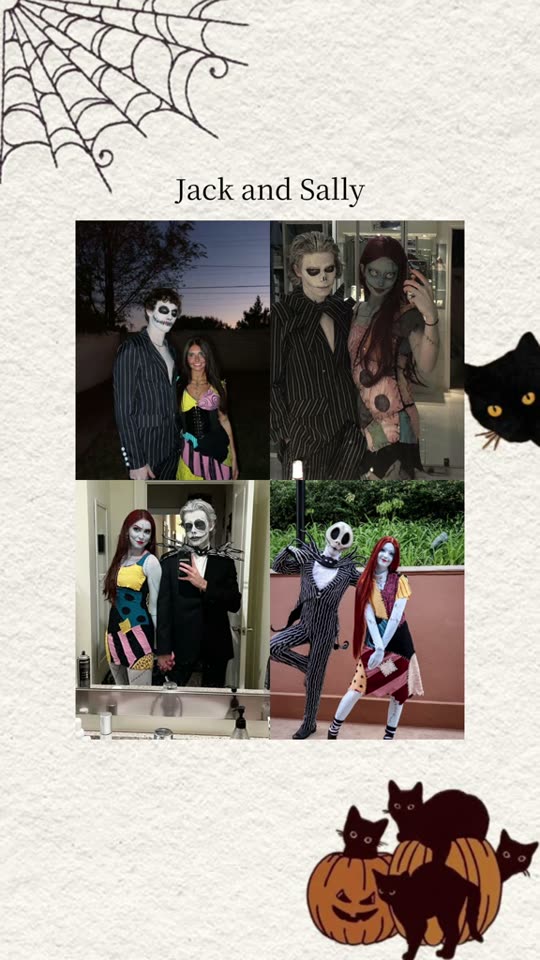 Jack and Sally costumes