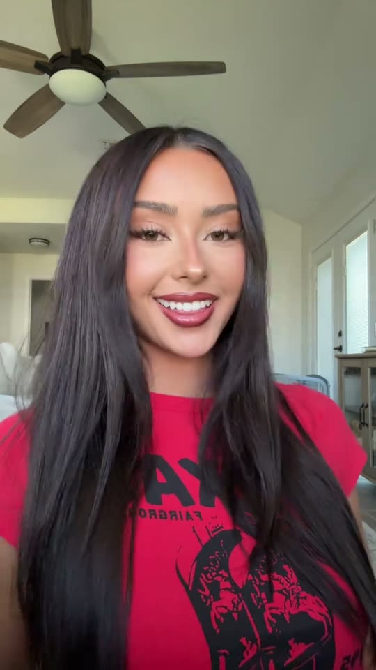 Makeup transformation to glam look