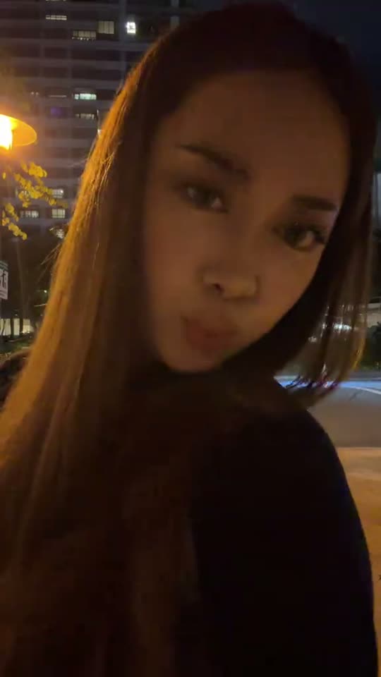 Woman poses for fit check