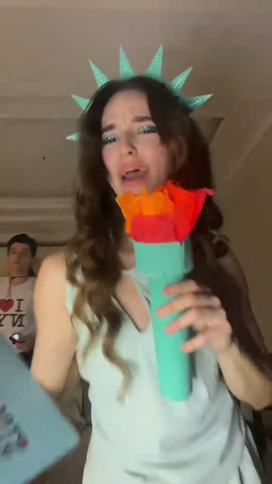 Lady Liberty costume reveal