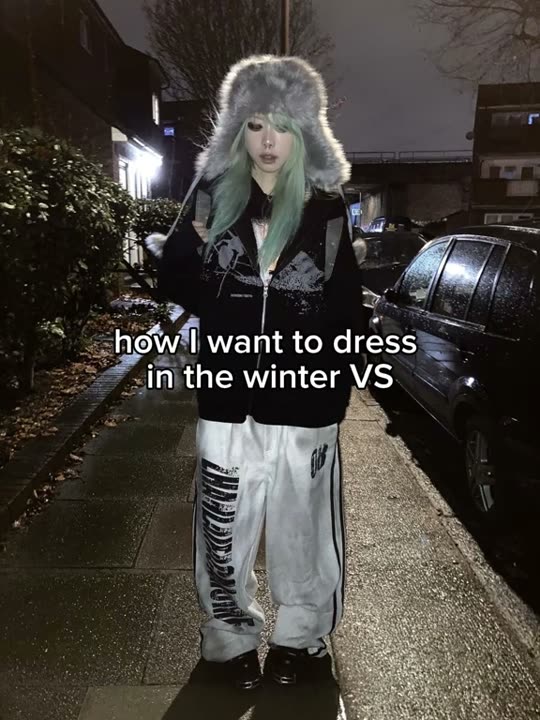 Winter outfit style comparison