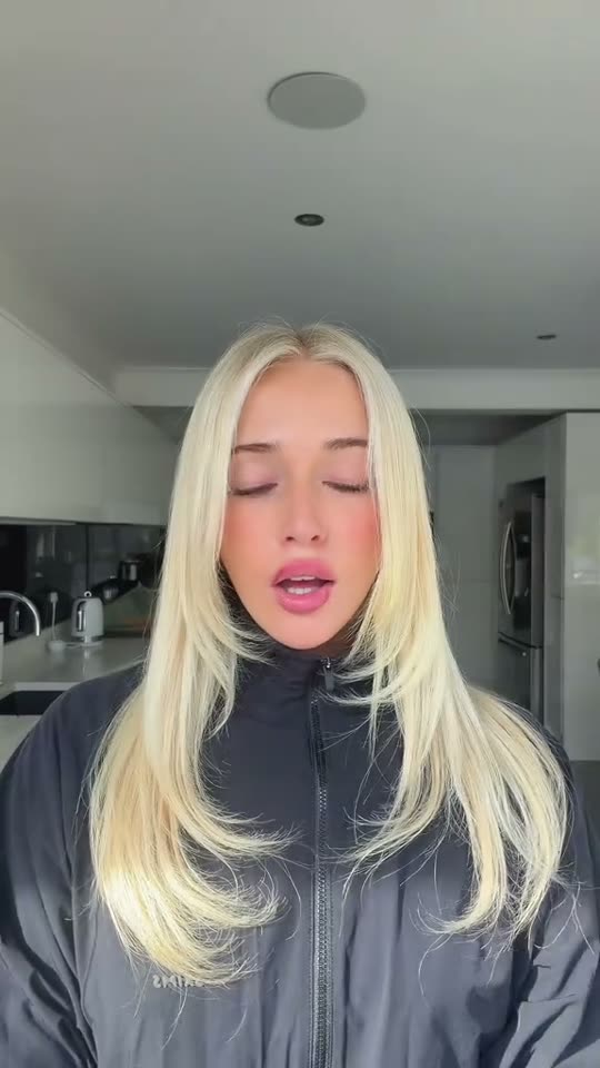 Hair transformation with makeup