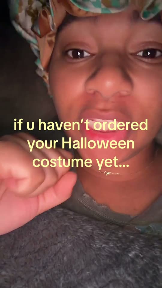 Halloween costume reveal