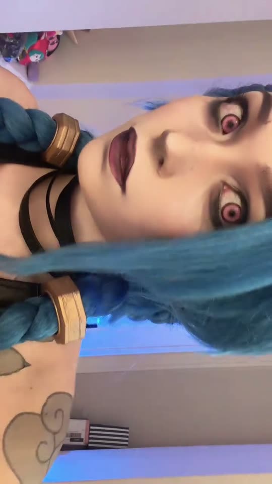 Cosplay of an anime character